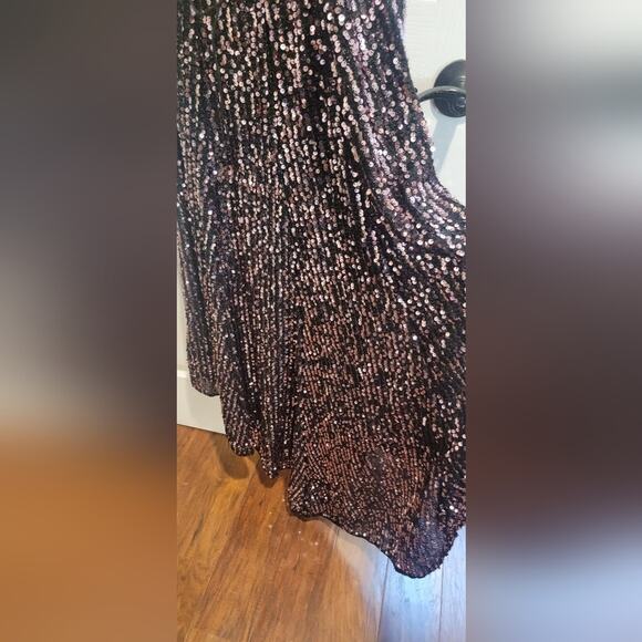 NWT MAC DUGGAL 26444 DRESS NWT IN BLACK ROSE SIZE 0 - Picture 3 of 9